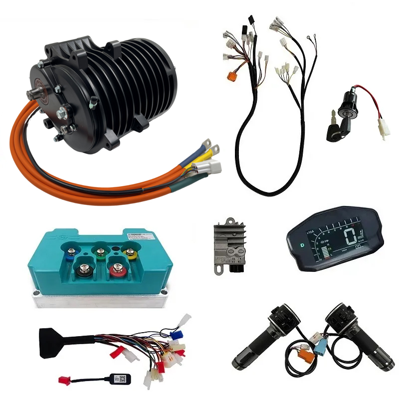 Motorcycle Gear On Sale - Qsmotor 138-c v3 3000w engrenagem interna