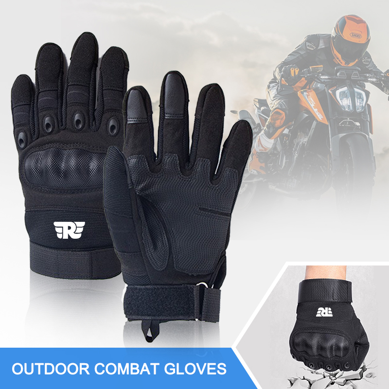 Motorcycle Gear Gloves - Luvas de proteção respiráveis para corrida