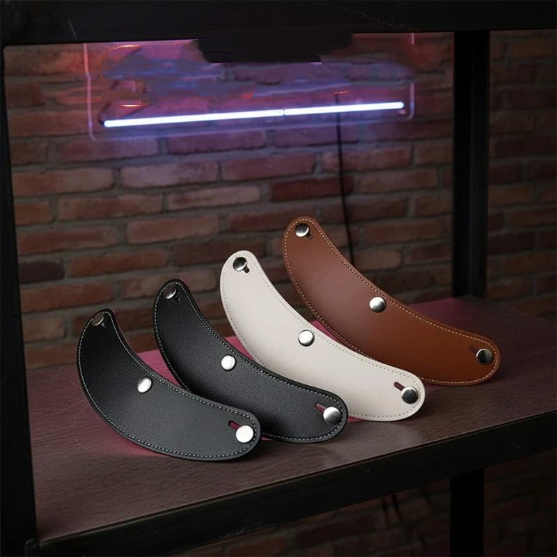 Motorcycle Gear Helmets - Viseira retrô de 3 pinos para