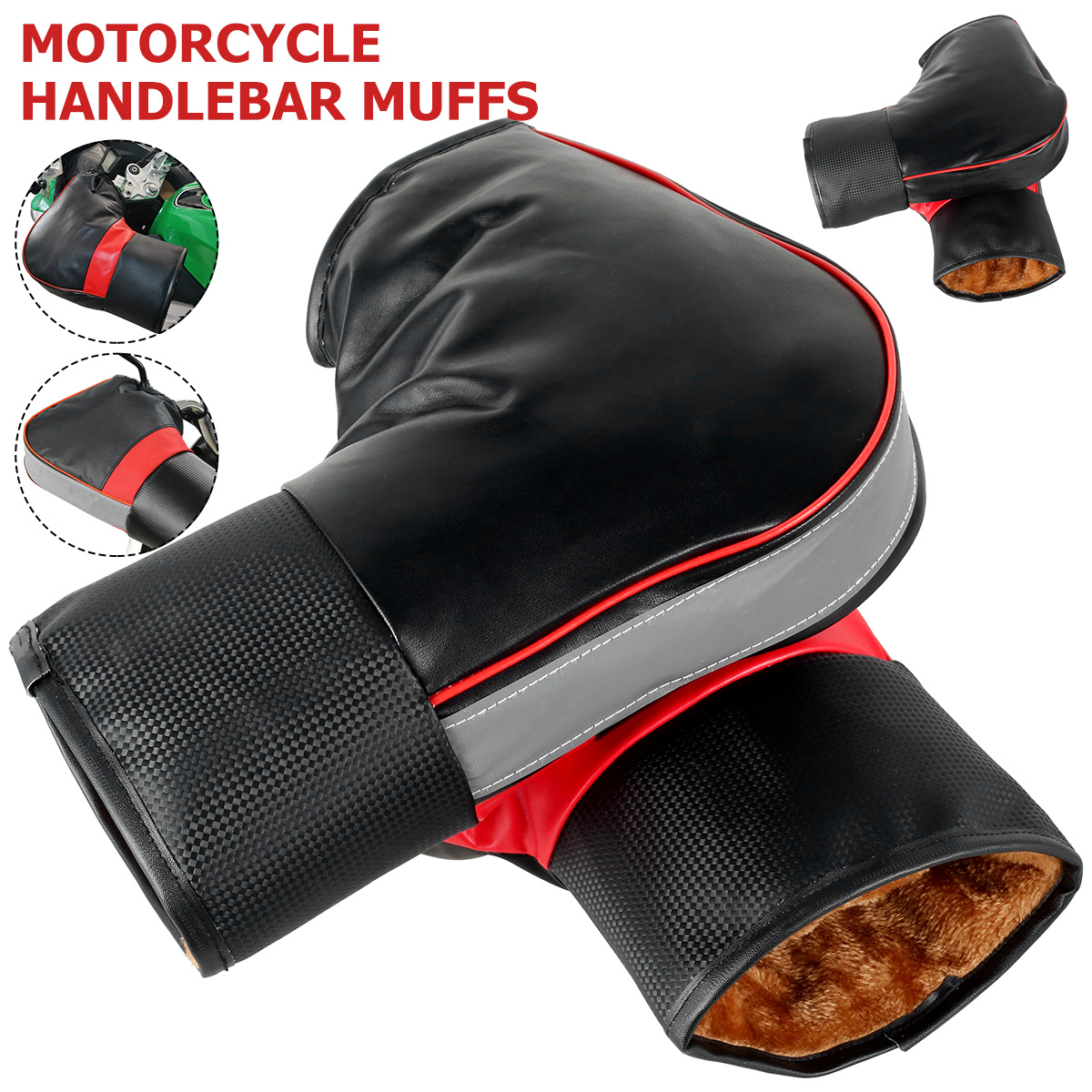 Motorcycle Gear Gloves - Protetora motocicleta guiador regalos Scooter Handle