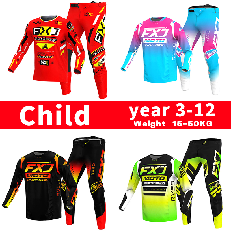 Motorcycle Gear Kids - Tamanho 20 22 24 26 28