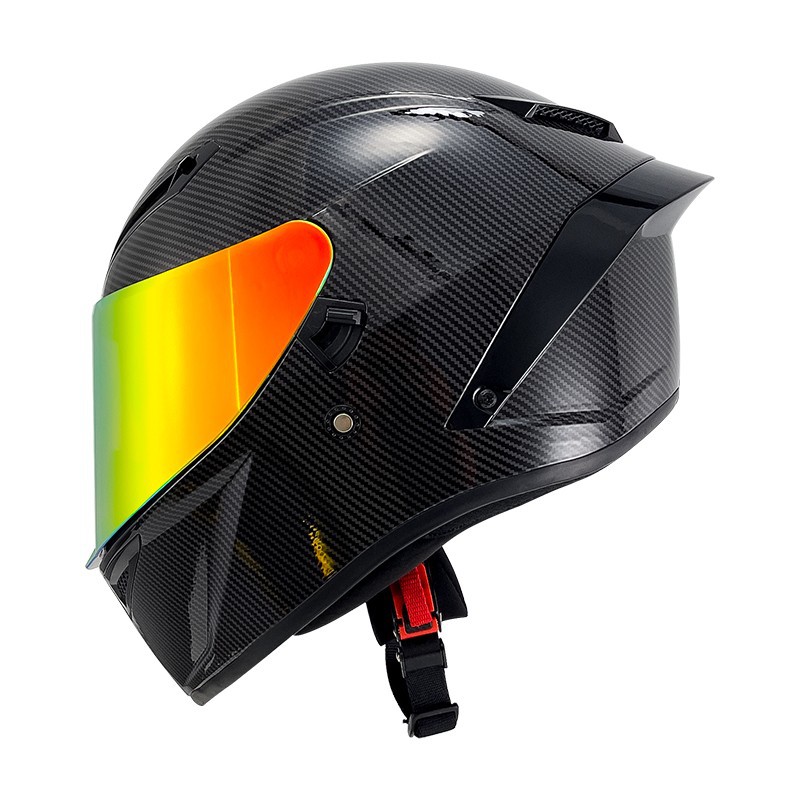 Motorcycle Gear Com - Capacete completo protetor com lentes duplas