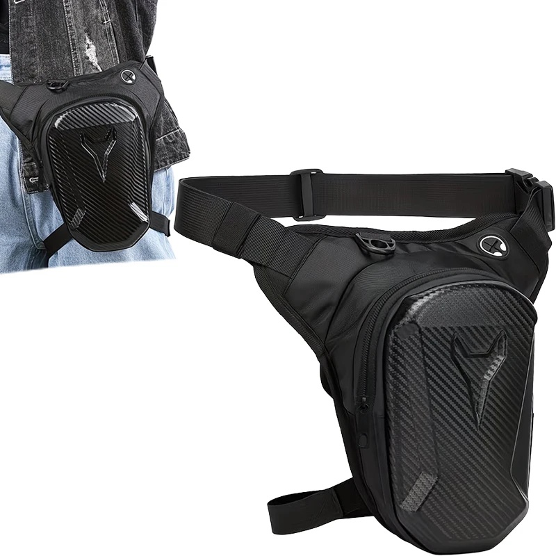 Motorcycle Gear Wardrobe - Bolsa de Perna para Moto Impermeável,