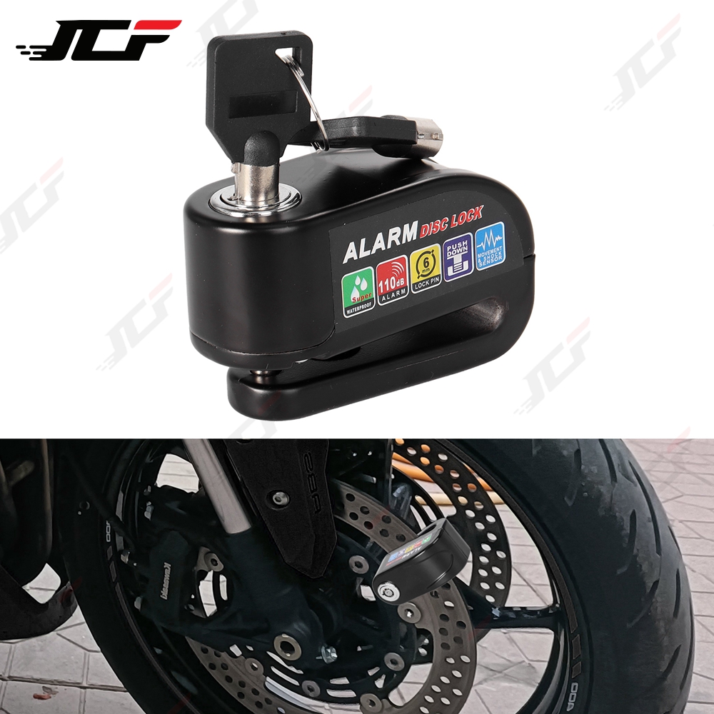 Disc Lock Brake - Trava de Alarme para Motocicleta, Trava