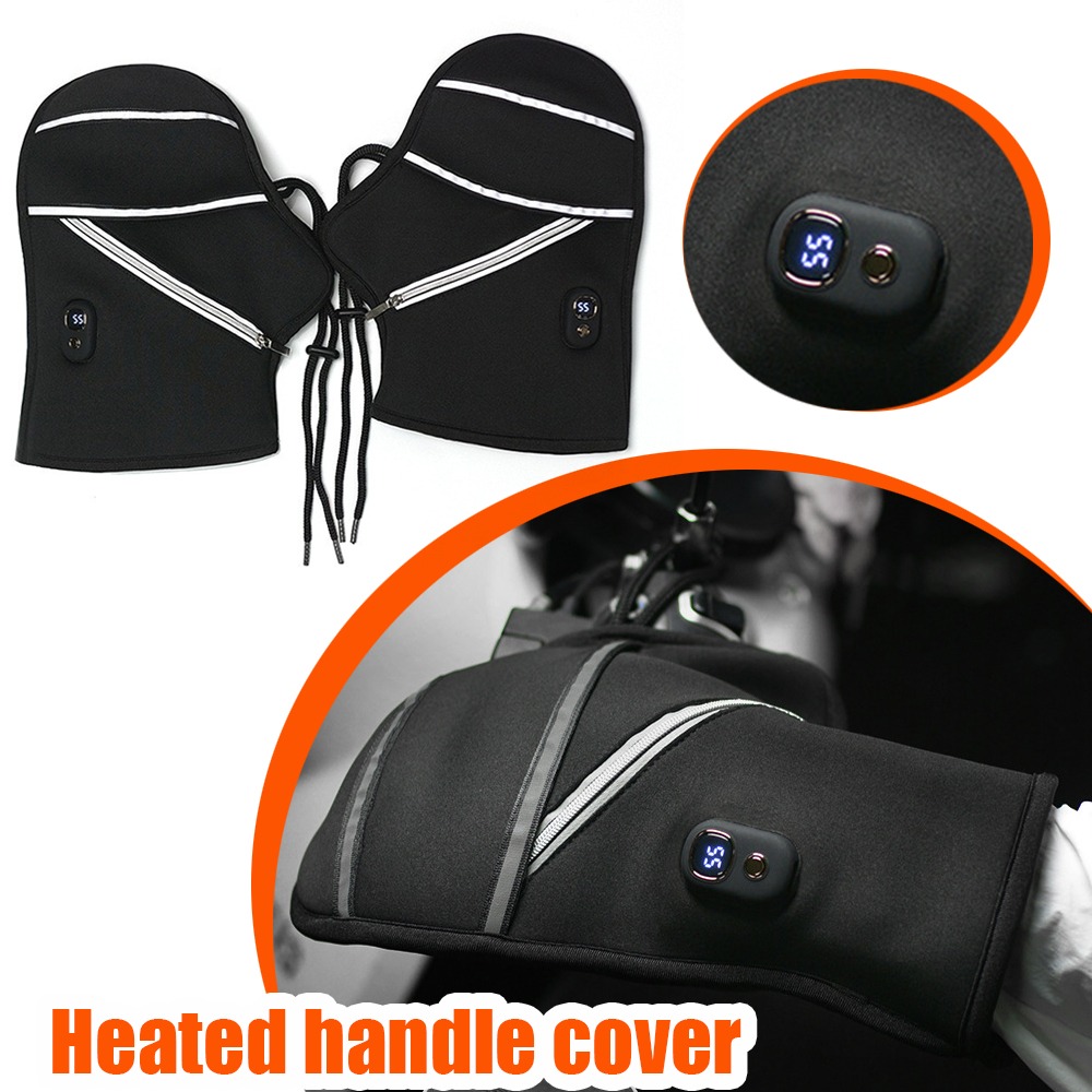 Motorcycle Gear Gloves - Capa para guidão de motocicleta, luvas