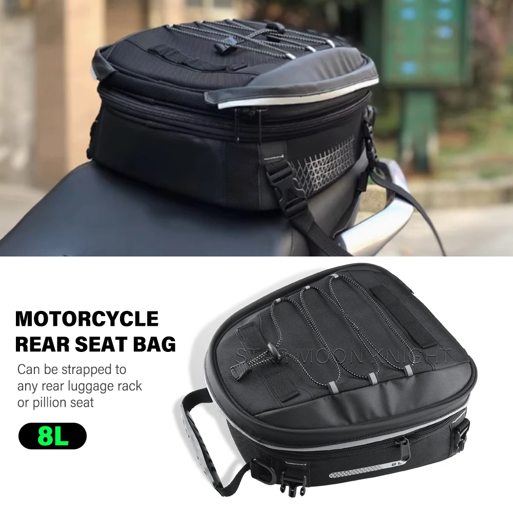Tail Bag Rack - Bolsa de bagagem para assento traseiro