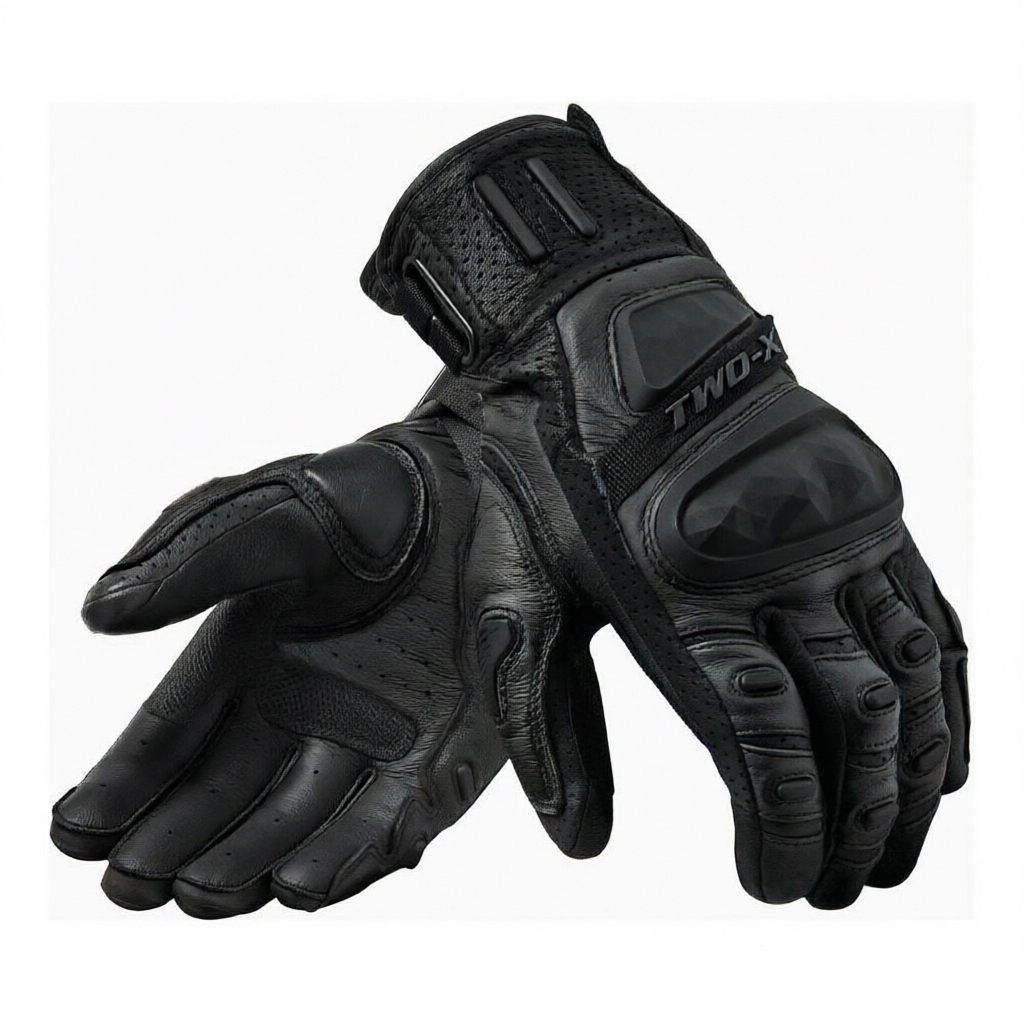 Motorcycle Gear Gloves - Novas Luvas de Couro para Motociclismo