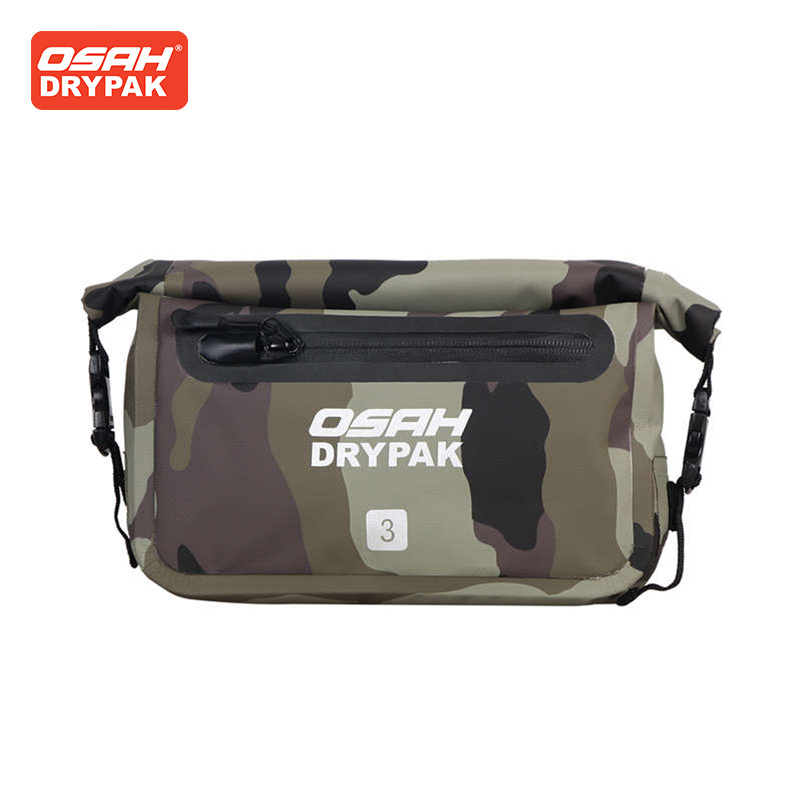 Motorcycle Gear Wardrobe - Osah camuflagem saco da motocicleta 3l
