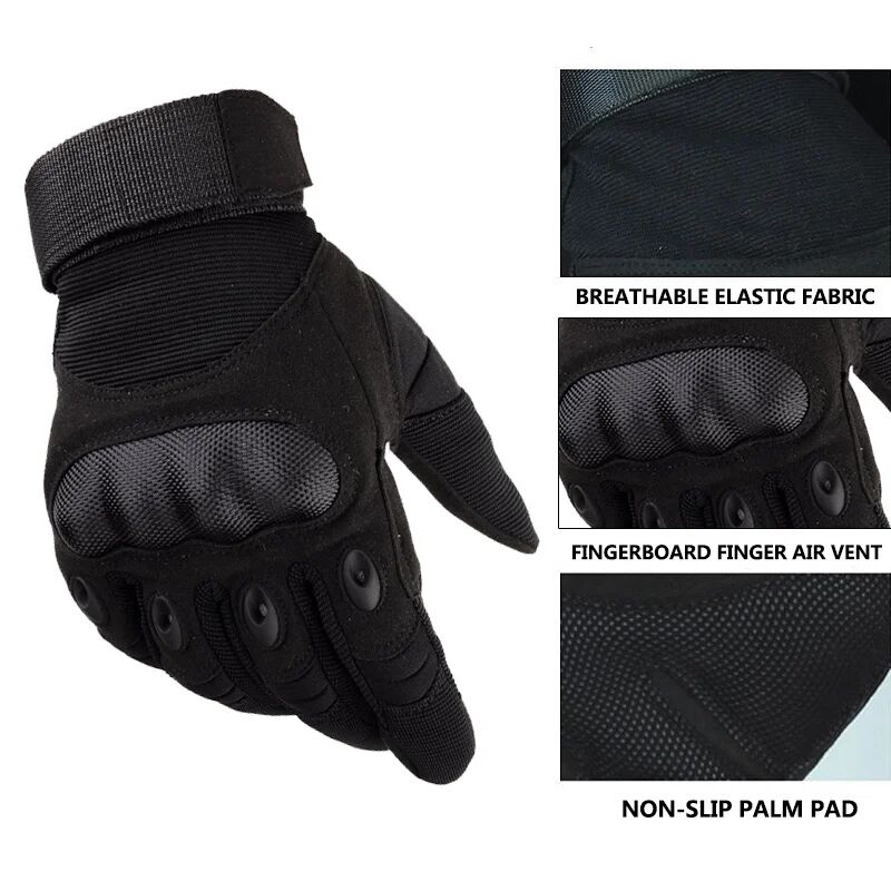 Luvas táticas antiderrapantes  - Motorcycle Gear Gloves avaliação e preço