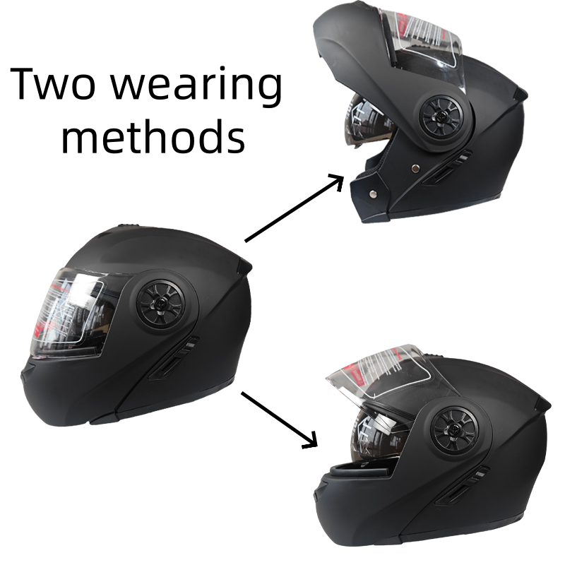 Capacete de motocicleta com vi - Motorcycle Gear Gloves avaliação e preço
