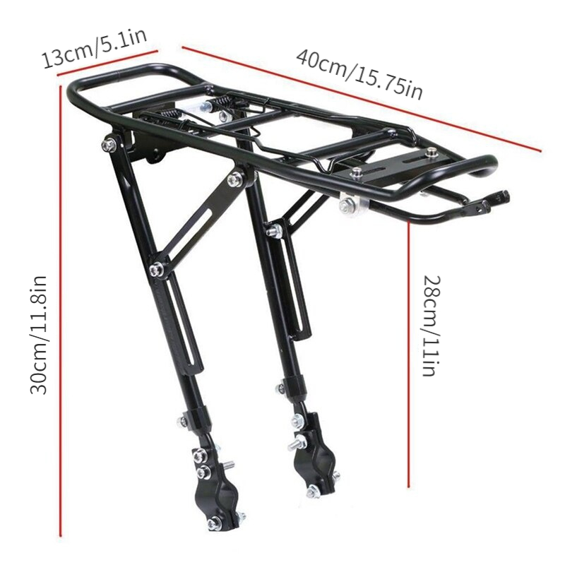 1pc liga traseira bicicleta ra - Tail Bag Rack avaliação e preço