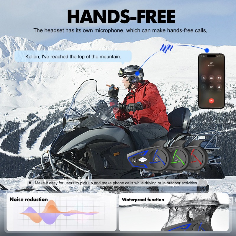 Novo Intercomunicador Bluetoot - Intercom Headset Helmet avaliação e preço
