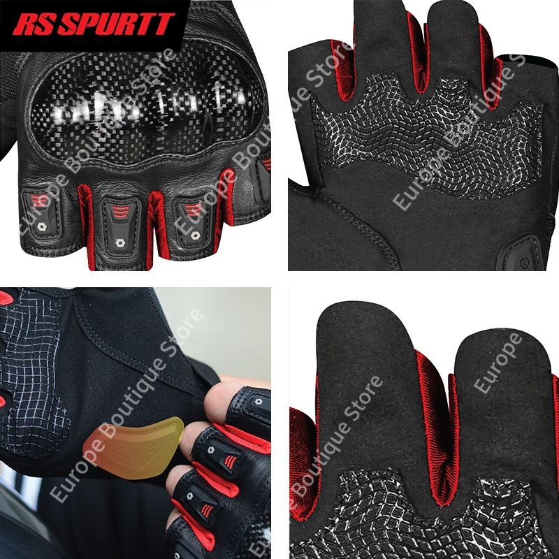 Luvas de Motocicleta Meio Dedo - Motorcycle Gear Gloves avaliação e preço