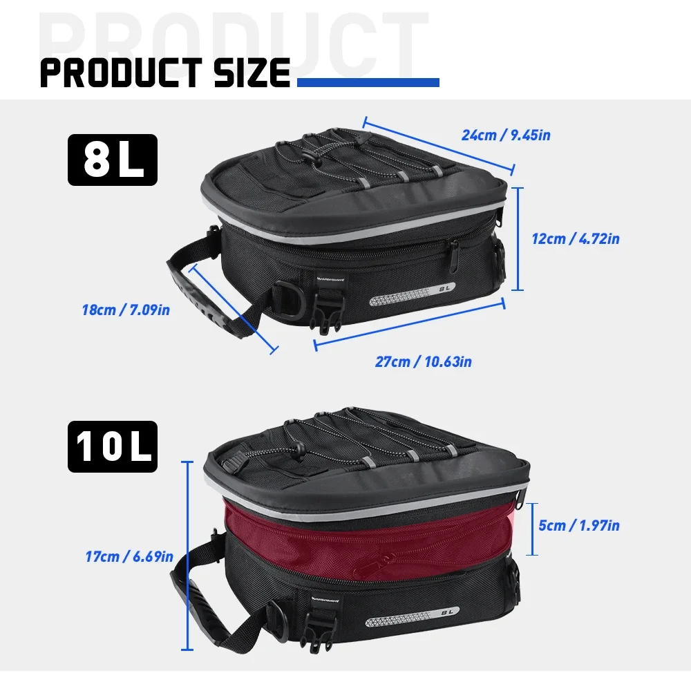 Bolsa de bagagem para assento  - Tail Bag Rack avaliação e preço