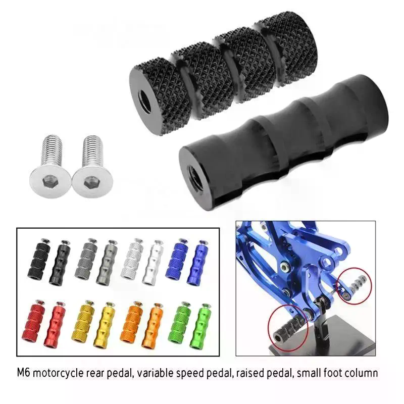 Pedaleiras Universais M6 para  - Motorcycle Gear For Beginners avaliação e preço