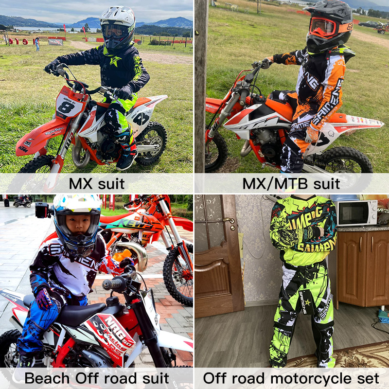 Conjunto de Motocross Infantil - Motorcycle Gear Kids avaliação e preço